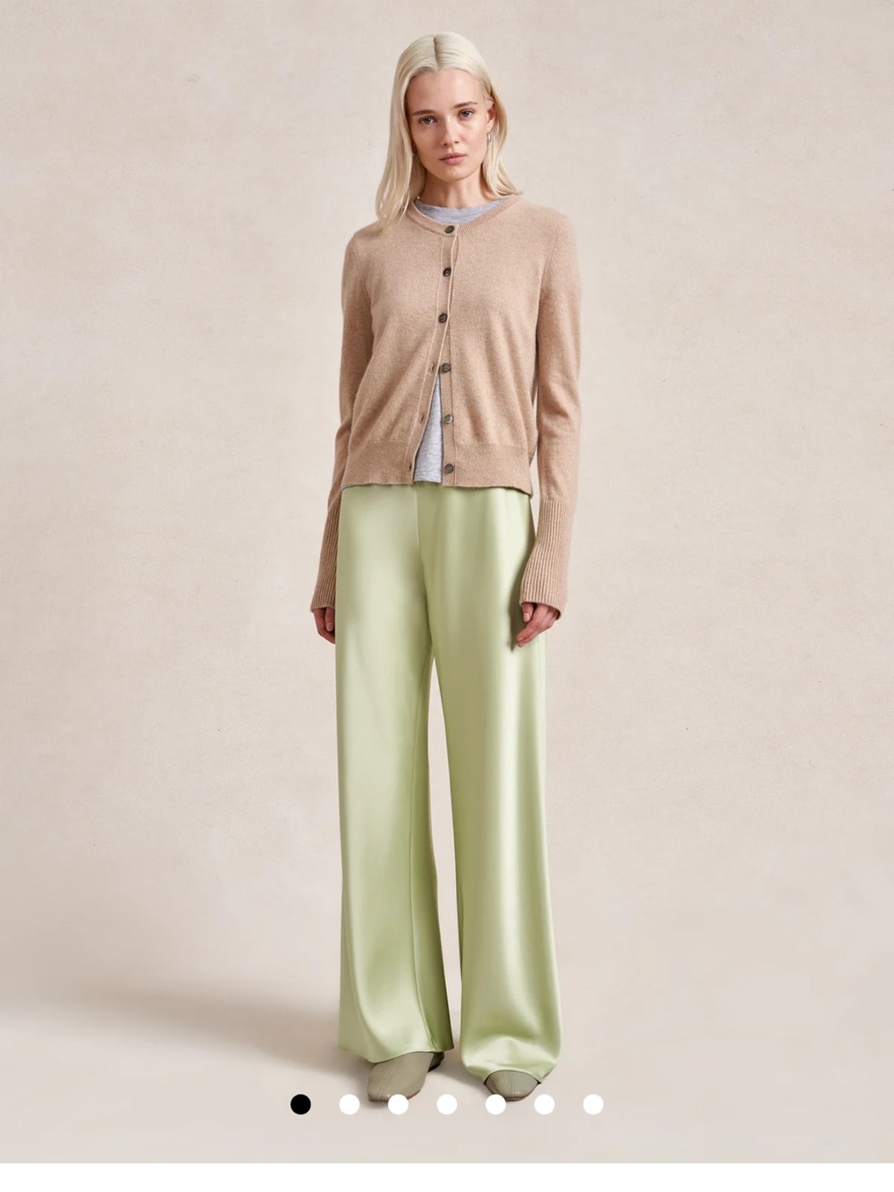 La Ligne Colby Pant - Celadon 💚